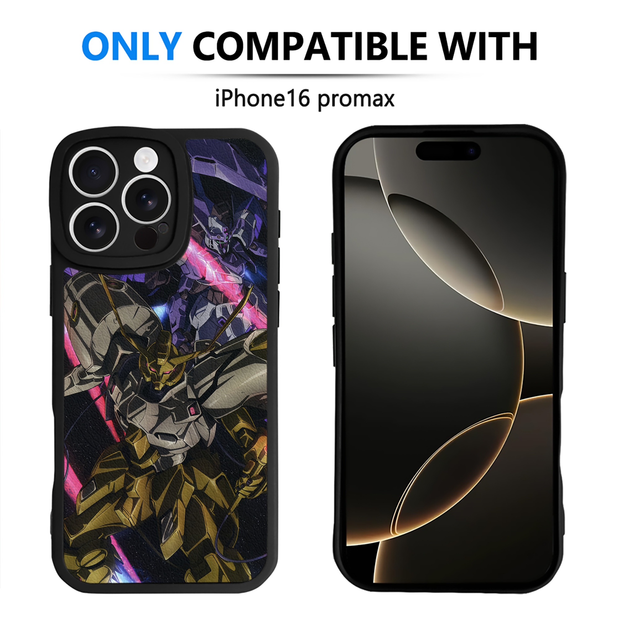 （画像用） 機動戦士ガンダム Mobile Suit Gundam 【iPhone 16シリーズ対応】シリコンスマホケース（レザー調） 材質：シリコン